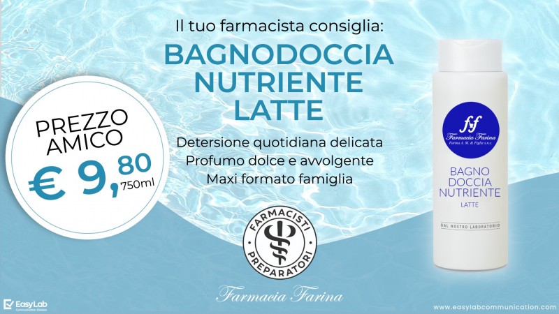 BAGNO DOCCIA NUTRIENTE IN OFFERTA A €9,80